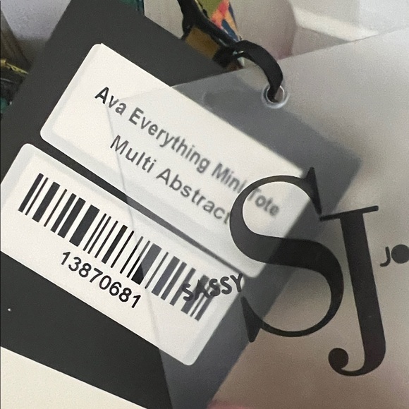 Sassy Jones Colorful Geometric Satchel - Picture 5 of 5